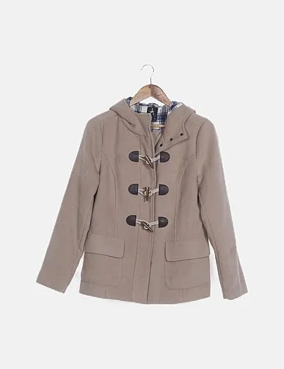 Primark Trenca beige con capucha