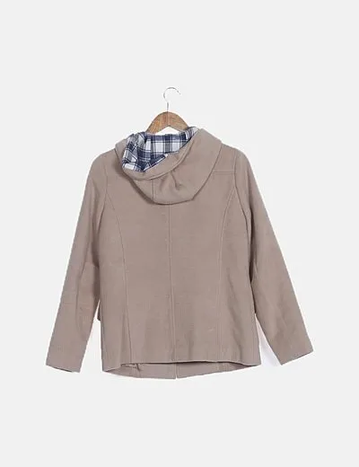 Primark Trenca beige con capucha