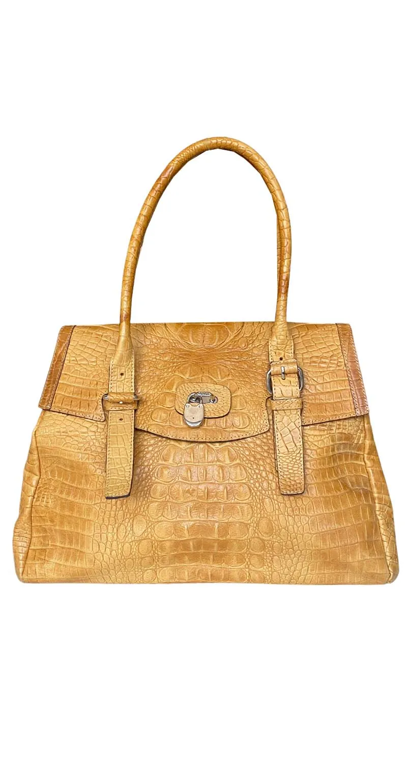 PRÜNE Cartera Croco