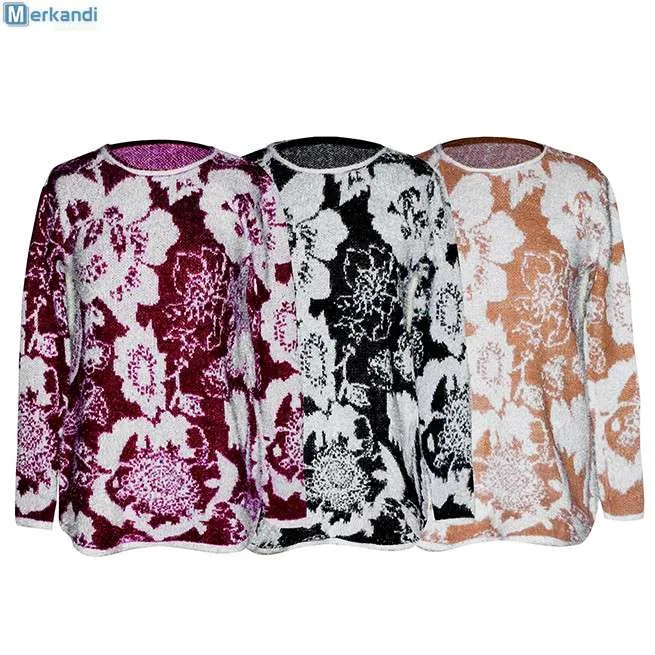 Pullover Largo Mujer Ref. 6609  Tallas M/L, L/XL. Adaptable. Colores Surtidos