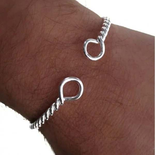 Pulsera de Plata Hombre