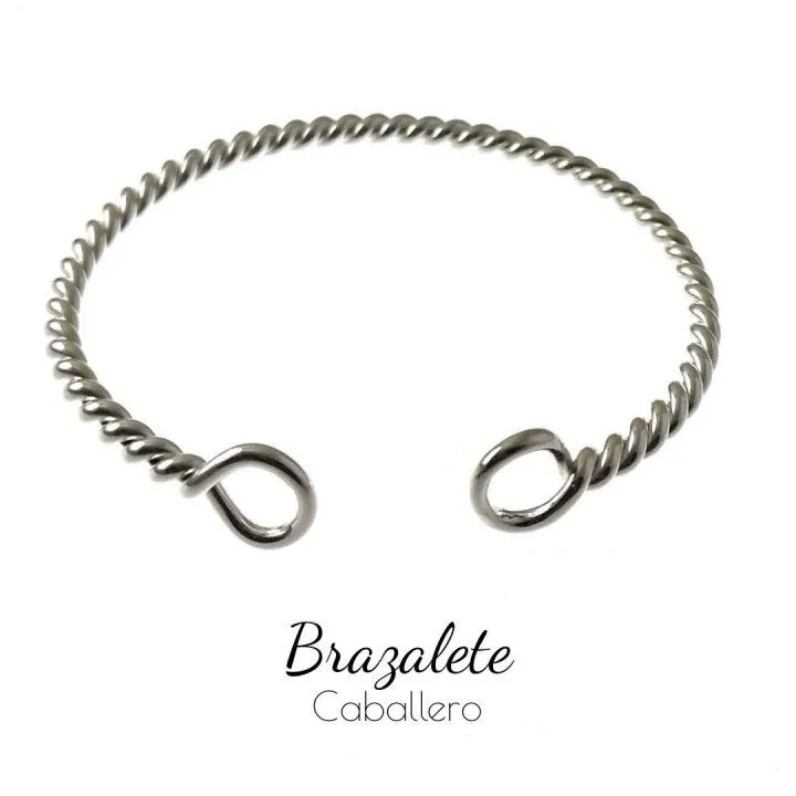 Pulsera de Plata Hombre