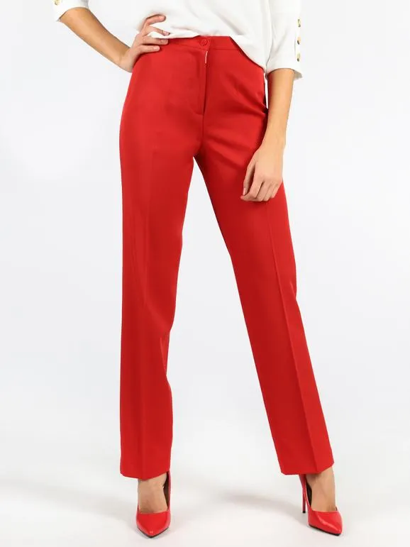 Radaus Pantalones de cintura alta elegantes