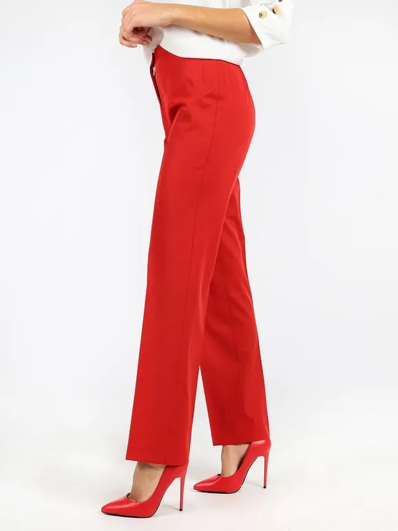 Radaus Pantalones de cintura alta elegantes