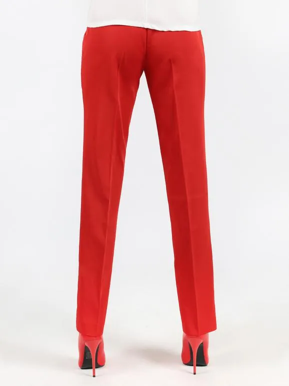 Radaus Pantalones de cintura alta elegantes