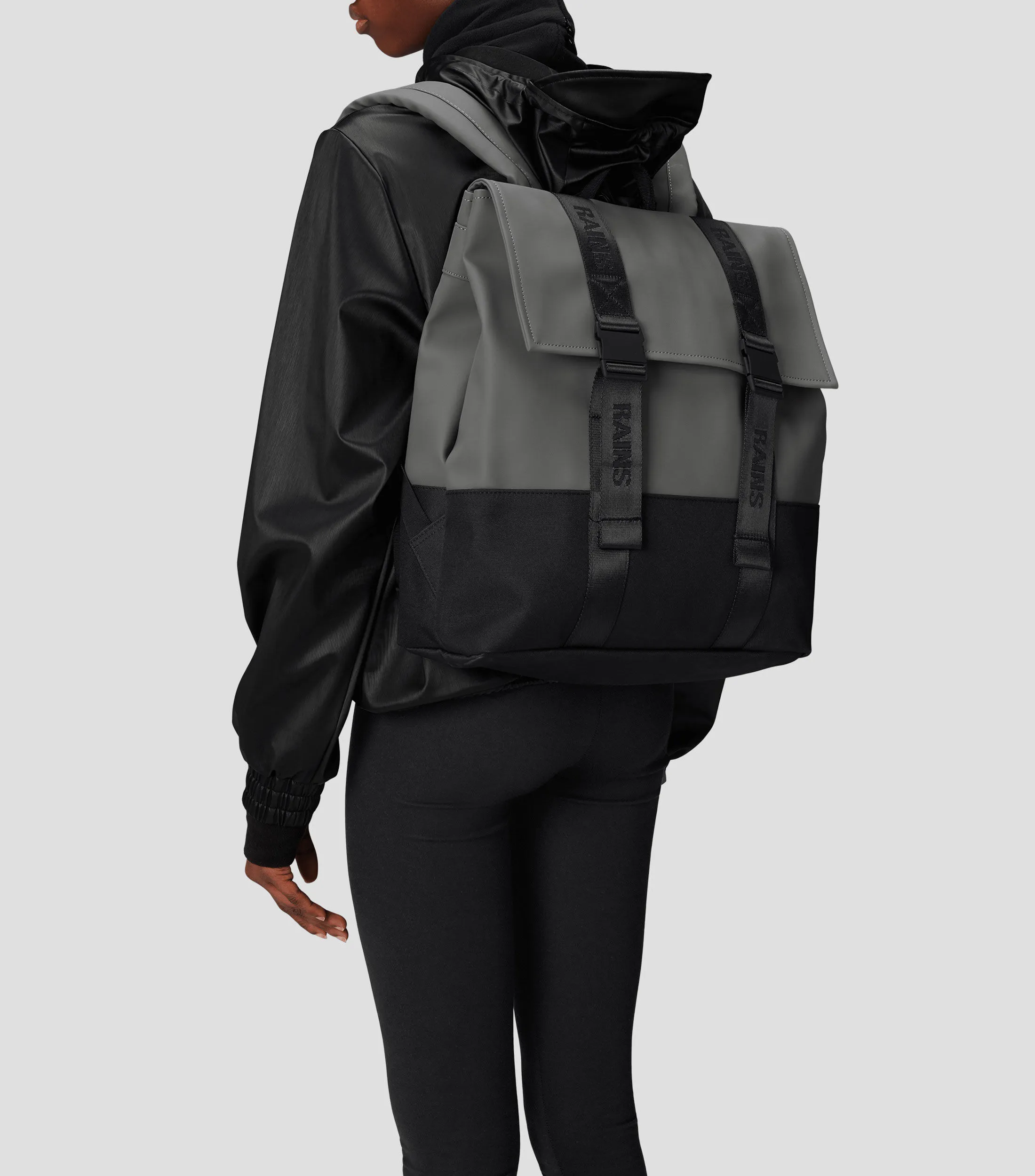 Rains Mochila lisa Unisex
