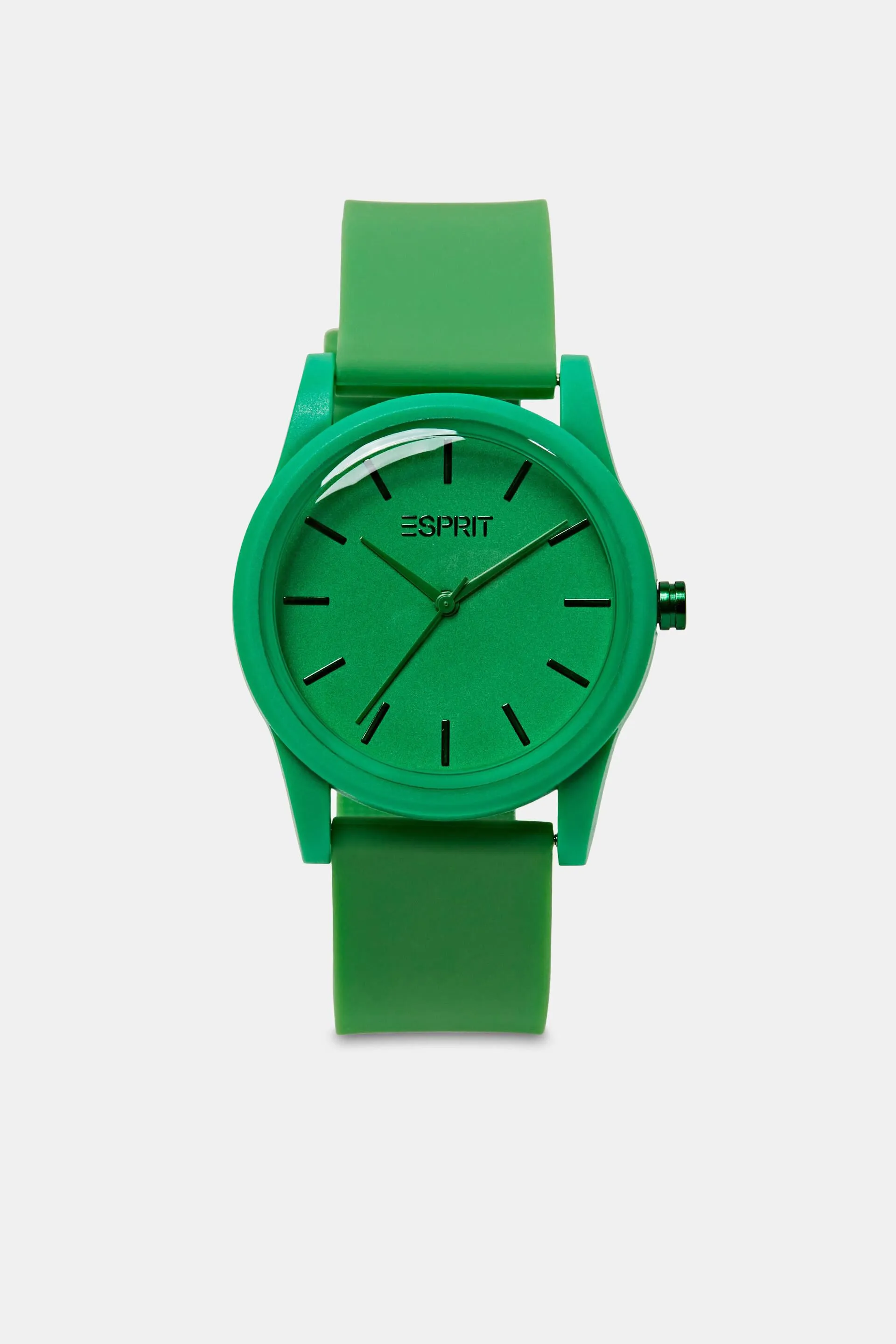 Reloj con correa de caucho