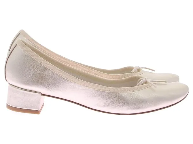 REPETTO Bailarinas T.EU 37.5 Cuero charolado Rosa 