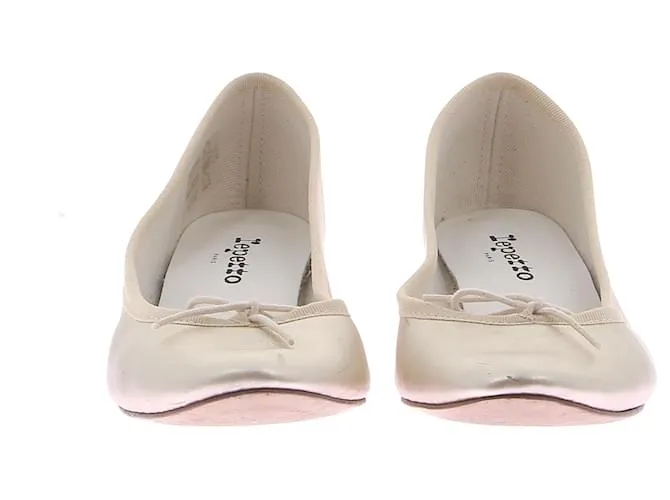 REPETTO Bailarinas T.EU 37.5 Cuero charolado Rosa 