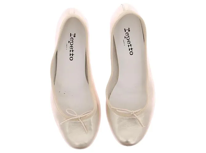 REPETTO Bailarinas T.EU 37.5 Cuero charolado Rosa 