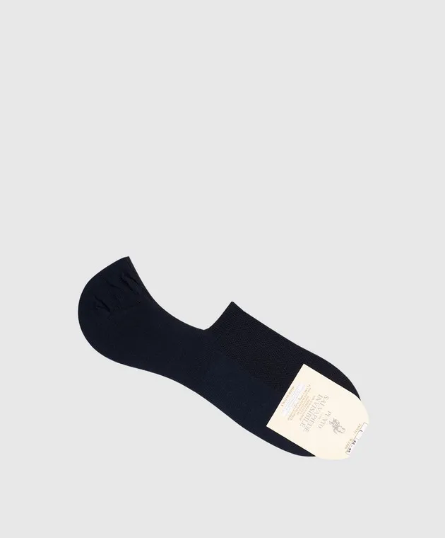 RIMINIVESTE BLUE SOCKSFOOTPRINTS