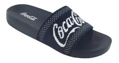 Sandalia Slide Knit Coca Cola Shoes Men Classic