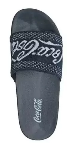 Sandalia Slide Knit Coca Cola Shoes Men Classic