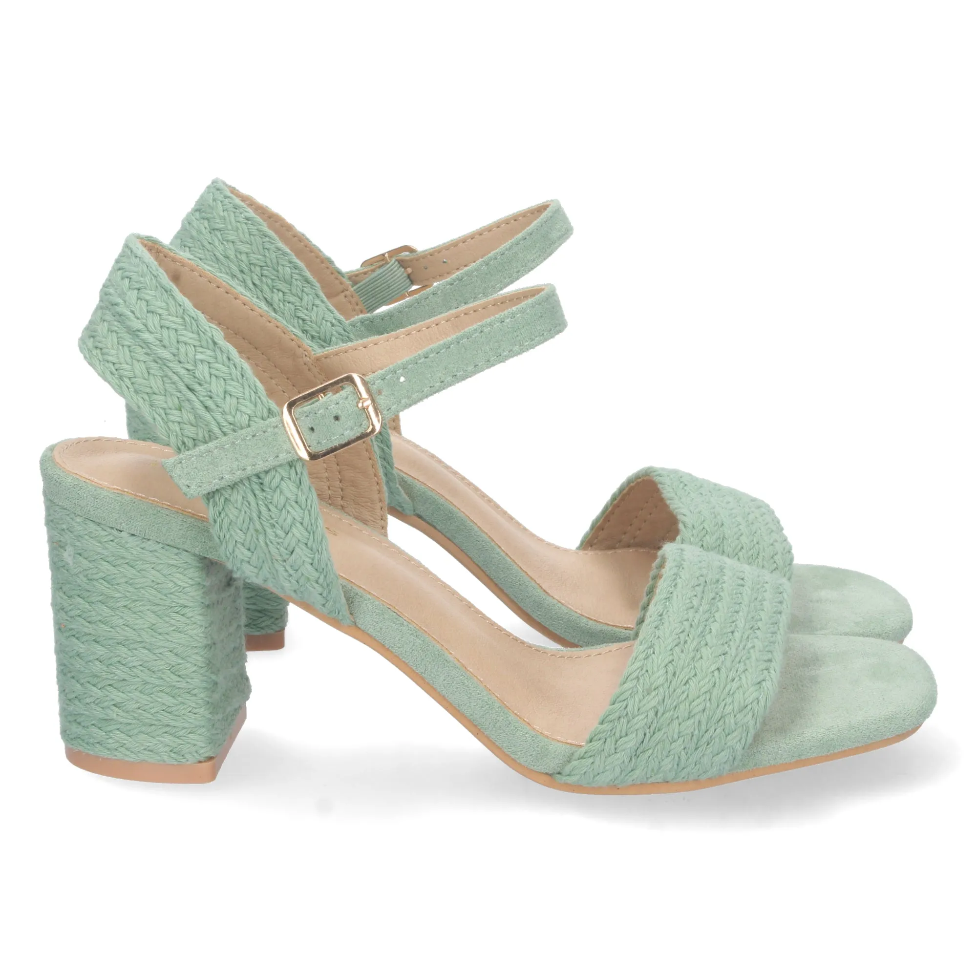 SANDALIA TACóN TERE  VERDE