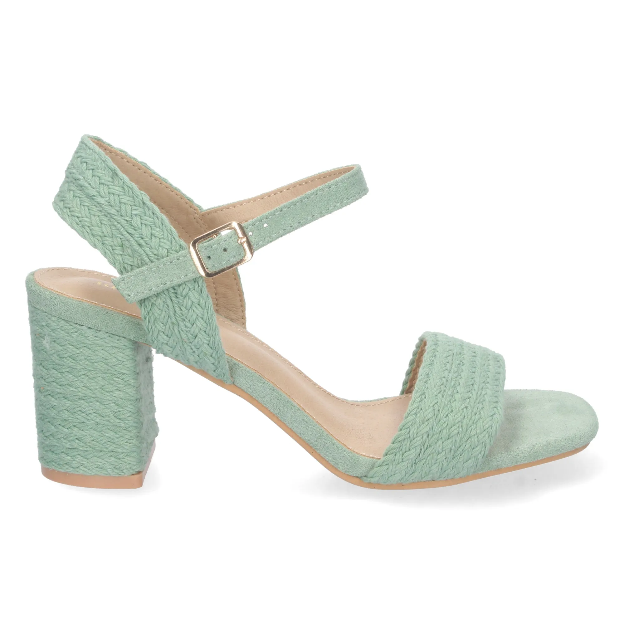 SANDALIA TACóN TERE  VERDE