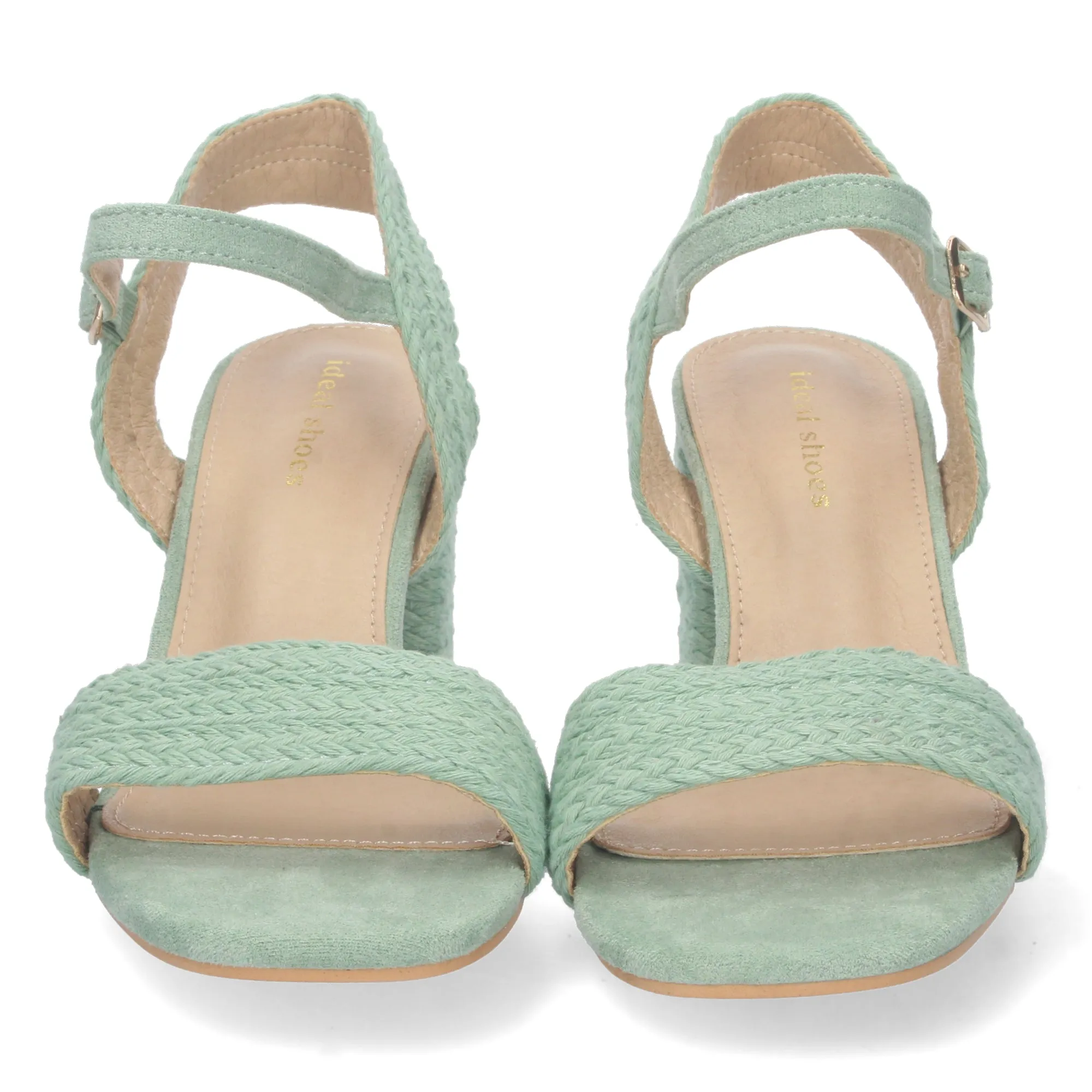 SANDALIA TACóN TERE  VERDE