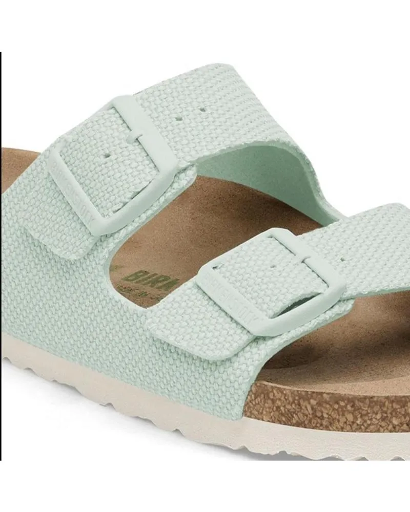 Sandalias BIRKENSTOCK  de Mujer ARIZONA VEGAN CANVAS  VERDE CLARO