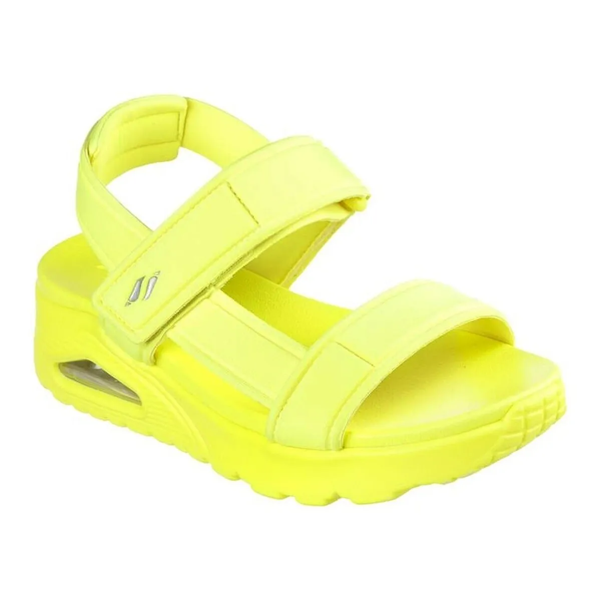 SANDALIAS CAMARA DE AIRE  UNO  FUN STAND AMARILLO