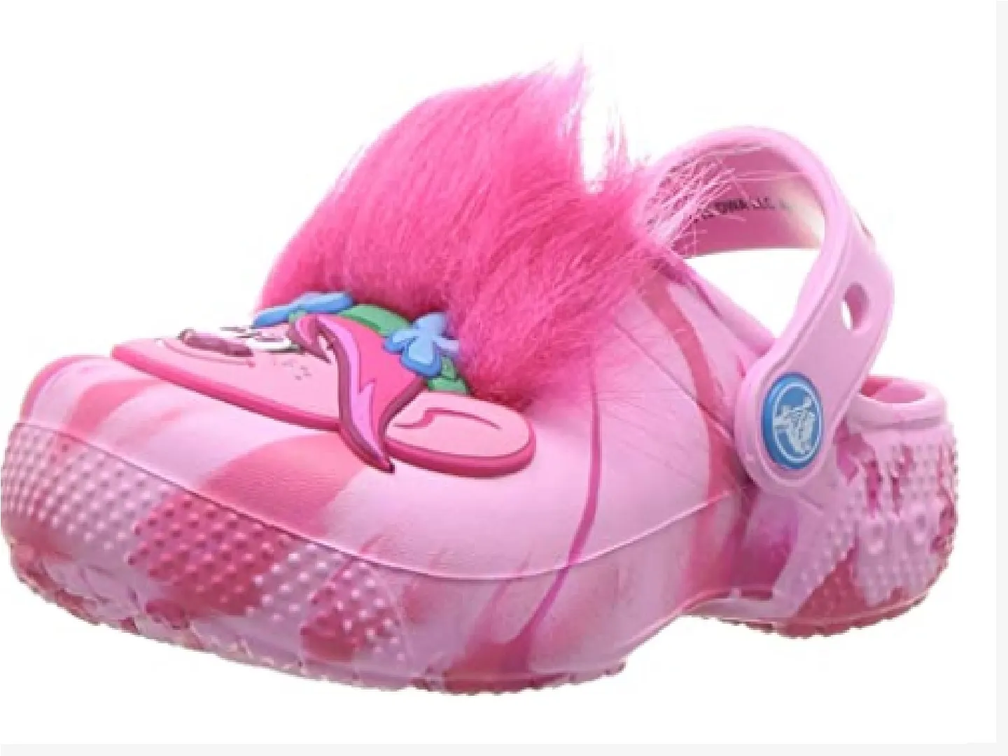 Sandalias Crocs Trolls Rosa Para Niña