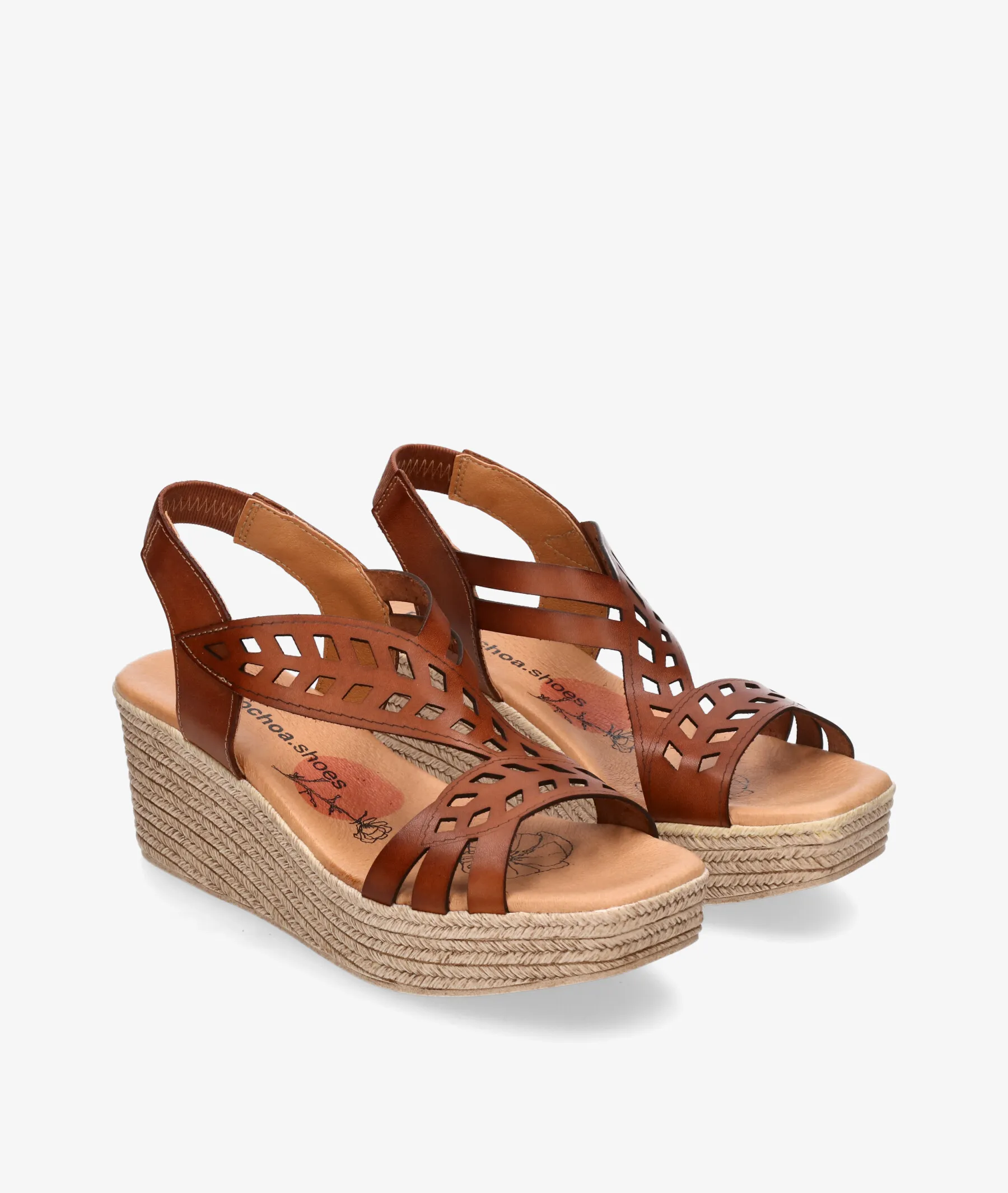 Sandalias pabloochoa.shoes 7068 en cuero
