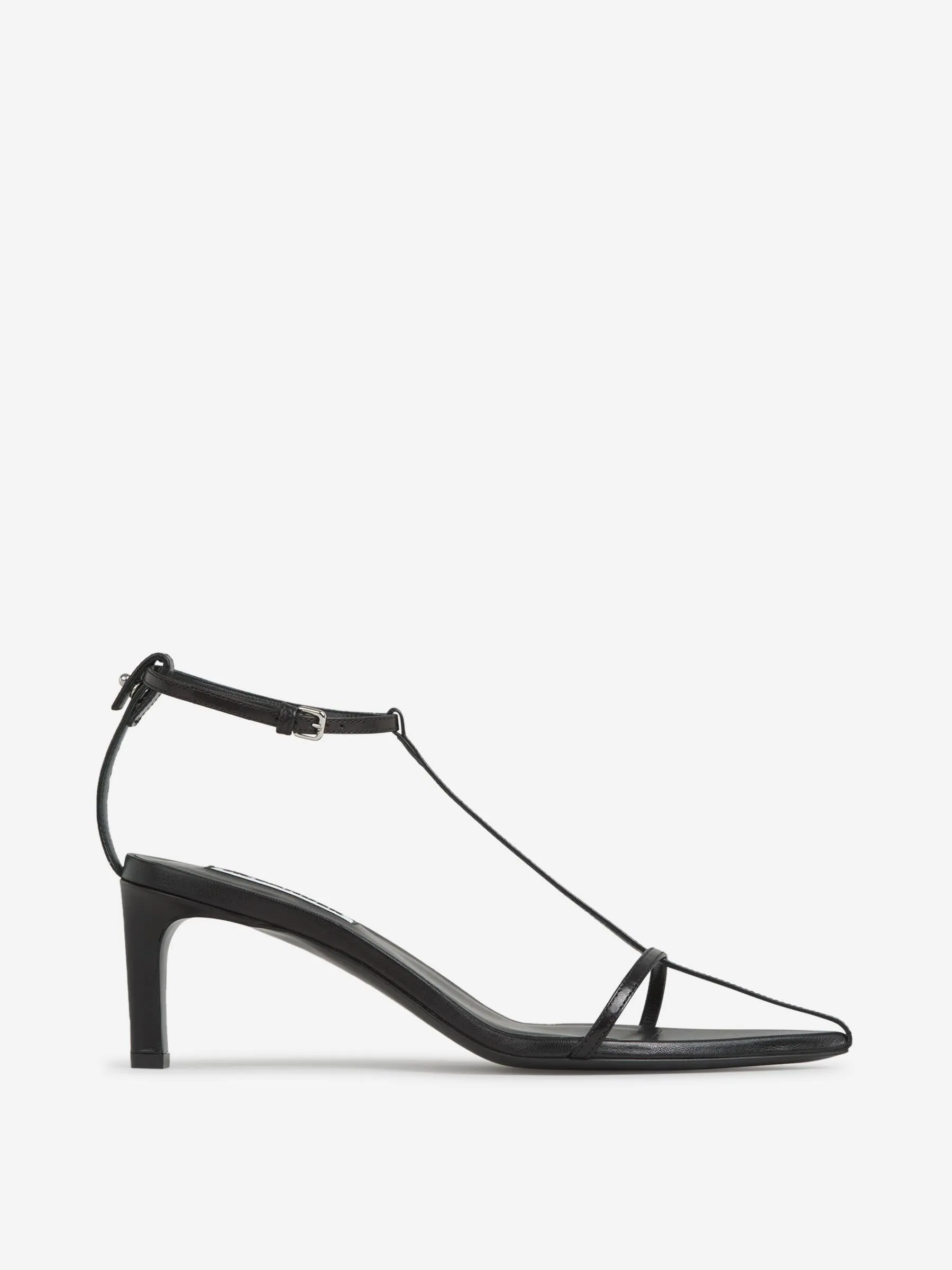 Sandalias Tacón Piel