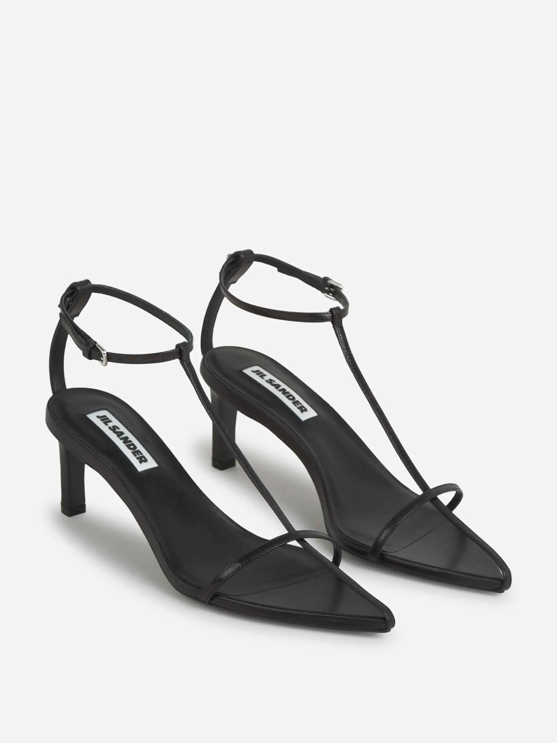 Sandalias Tacón Piel