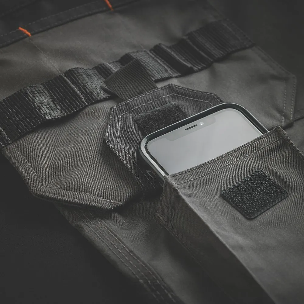 Scruffs Pro Flex Holster, pantalón de trabajo, grafito (cintura 36