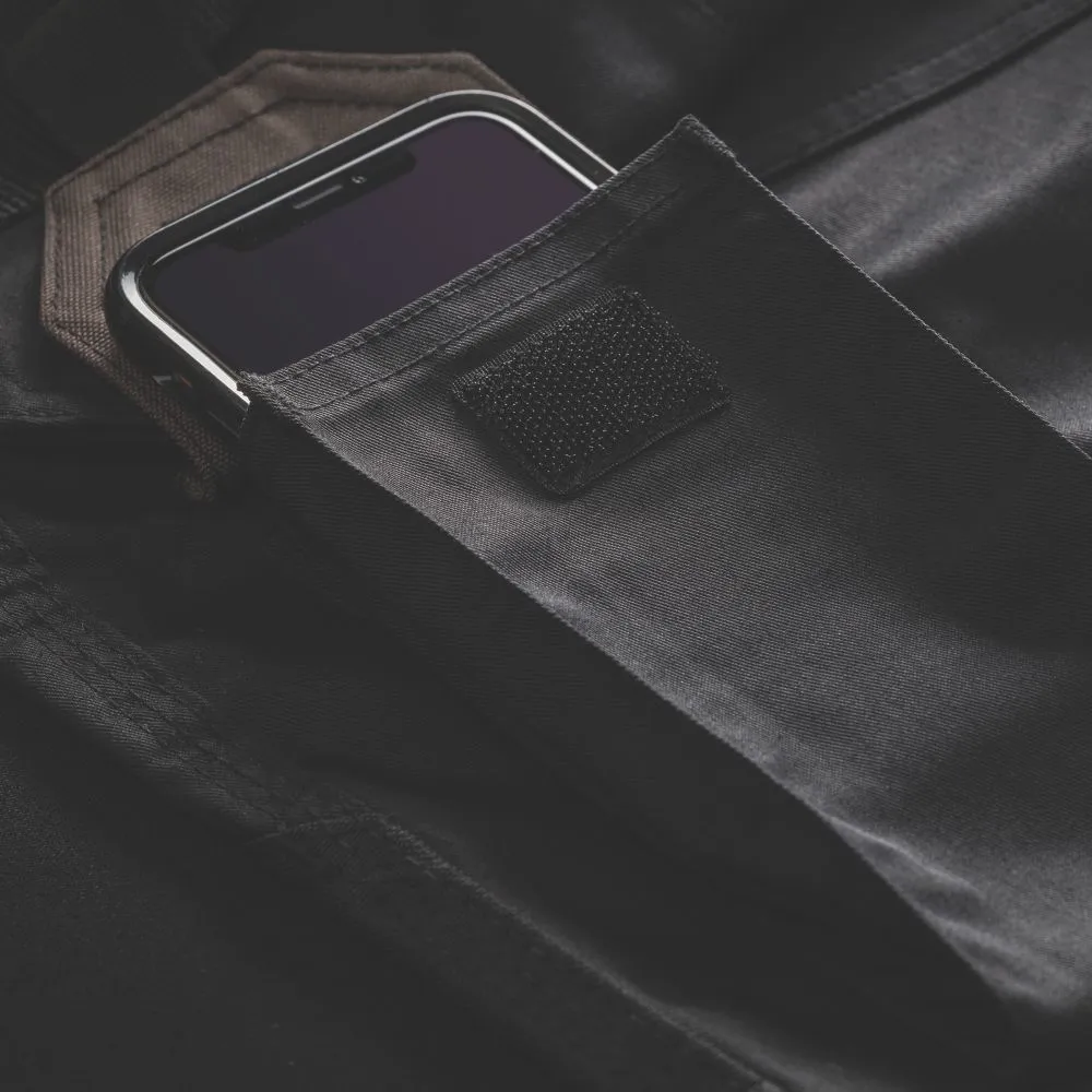 Scruffs Pro Flex Holster, pantalón de trabajo, negro (cintura 32