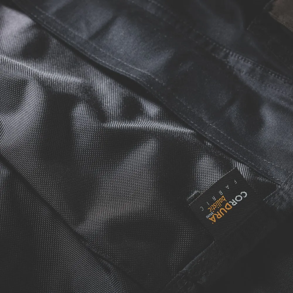 Scruffs Pro Flex Holster, pantalón de trabajo, negro (cintura 32