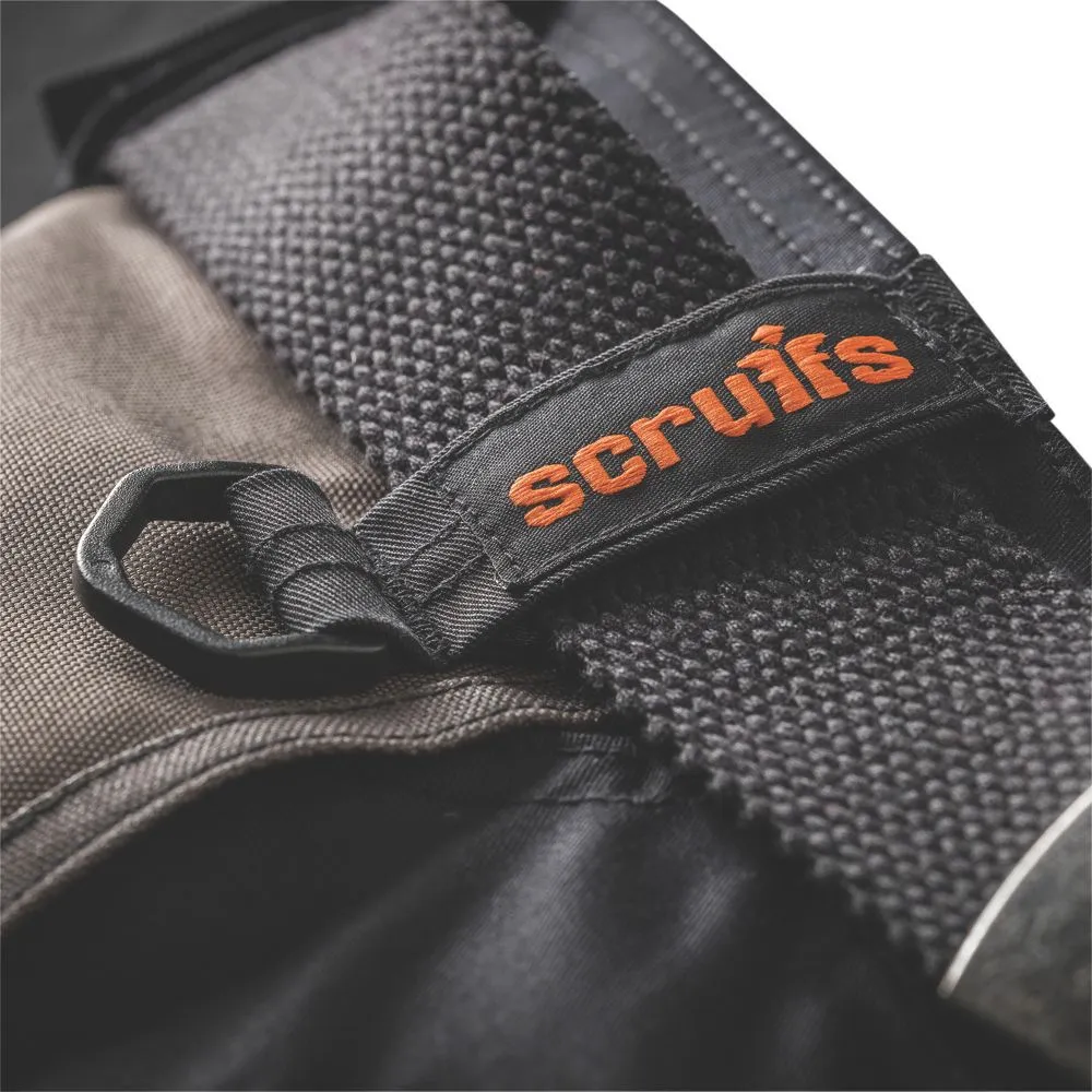 Scruffs Pro Flex Holster, pantalón de trabajo, negro (cintura 32