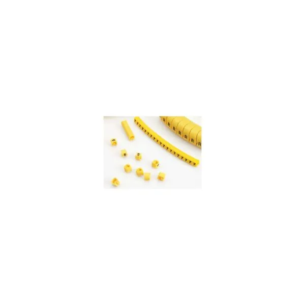 SEÑALIZADORES S PARA CABLES DE 1 A 2,5MM (BOLSA 100 UNIDADES)