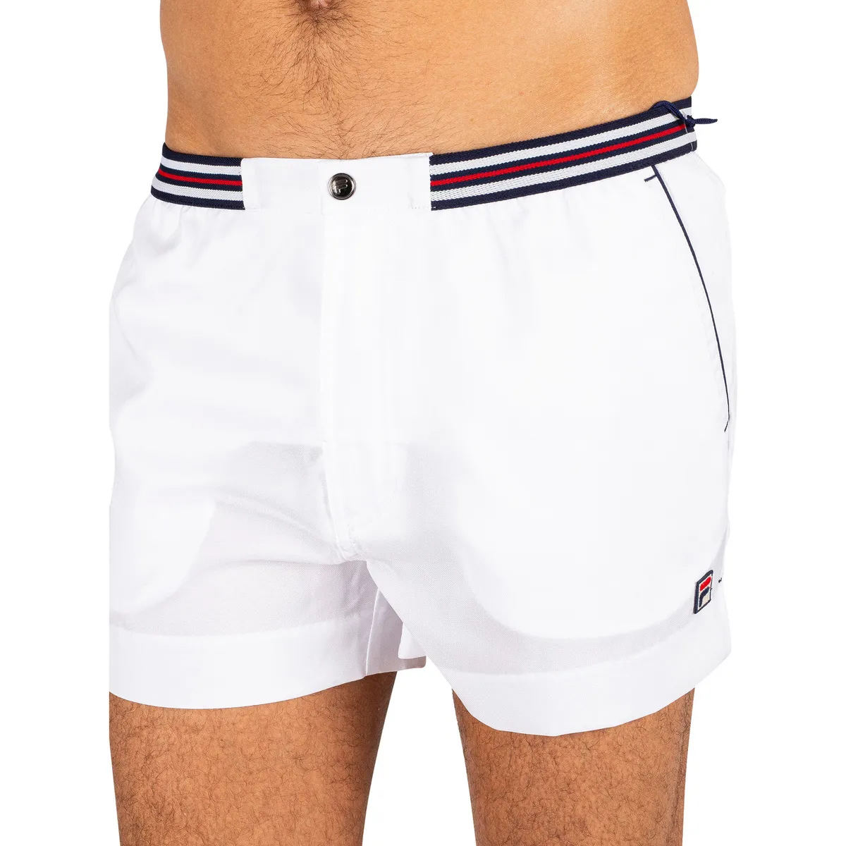 Shorts Deportivos Hightide Con 4 Bolsillos De Rizo Y Rayas