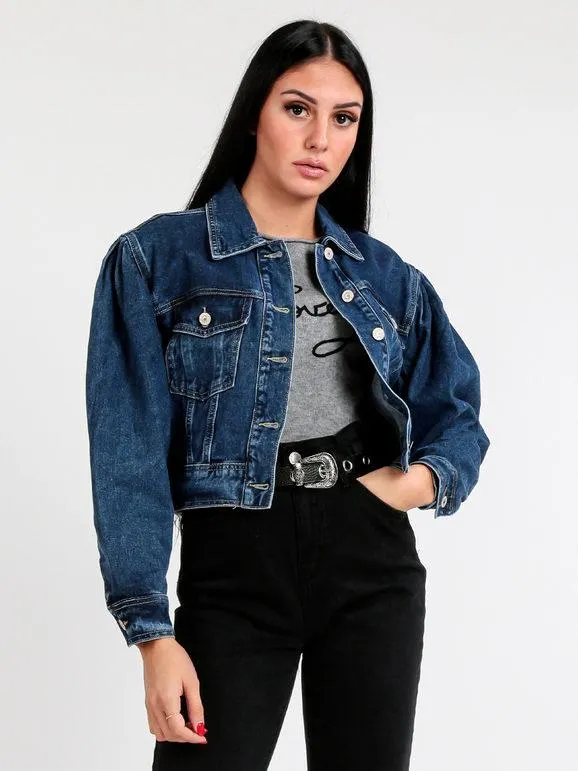 Sixte Chaqueta vaquera corta oversize