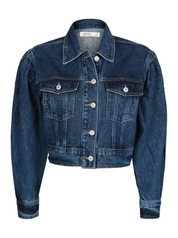 Sixte Chaqueta vaquera corta oversize