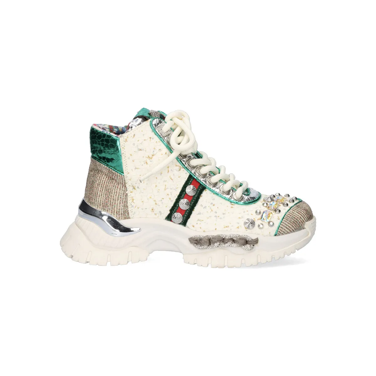 SNEAKER ESTILO BOTIN C1683 OFFWHITE