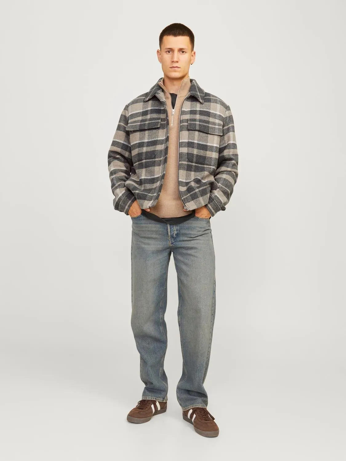 Sobrecamisa | Beige | Jack & Jones®