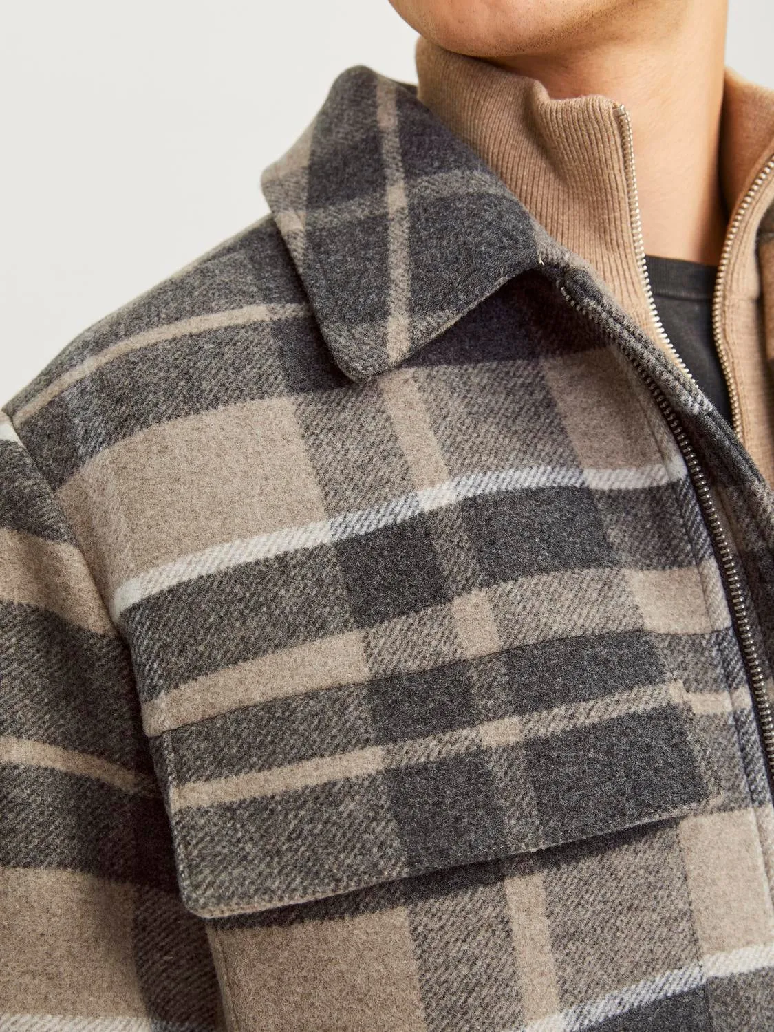 Sobrecamisa | Beige | Jack & Jones®
