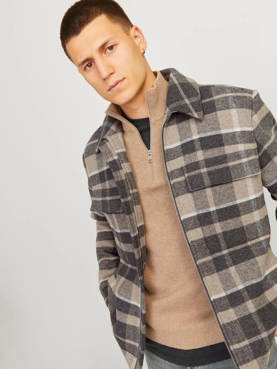 Sobrecamisa | Beige | Jack & Jones®