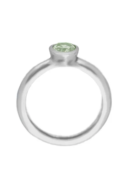 SORTIJA PLATA CON OLIVINA OUTLET JOYERíA 103_YR5675O