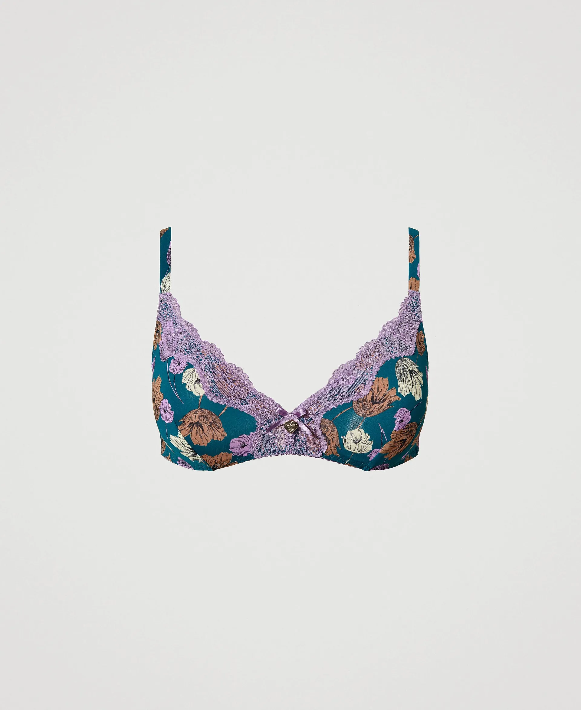 SOUTIENGORGE TRIANGLE AVEC IMPRIM&EACUTE; FLORAL