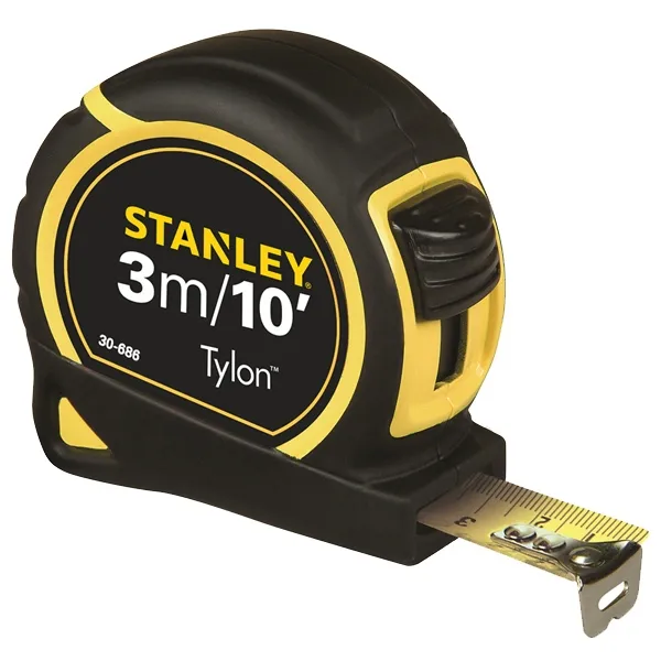 STANLEY  TYLON  FLEXóMETRO, BANDA ENMETAL, 3 M