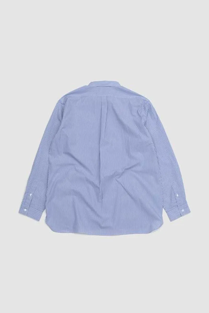 STILL BY HAND CAMISA DE RAYAS AZULES REGULAR COLLAR