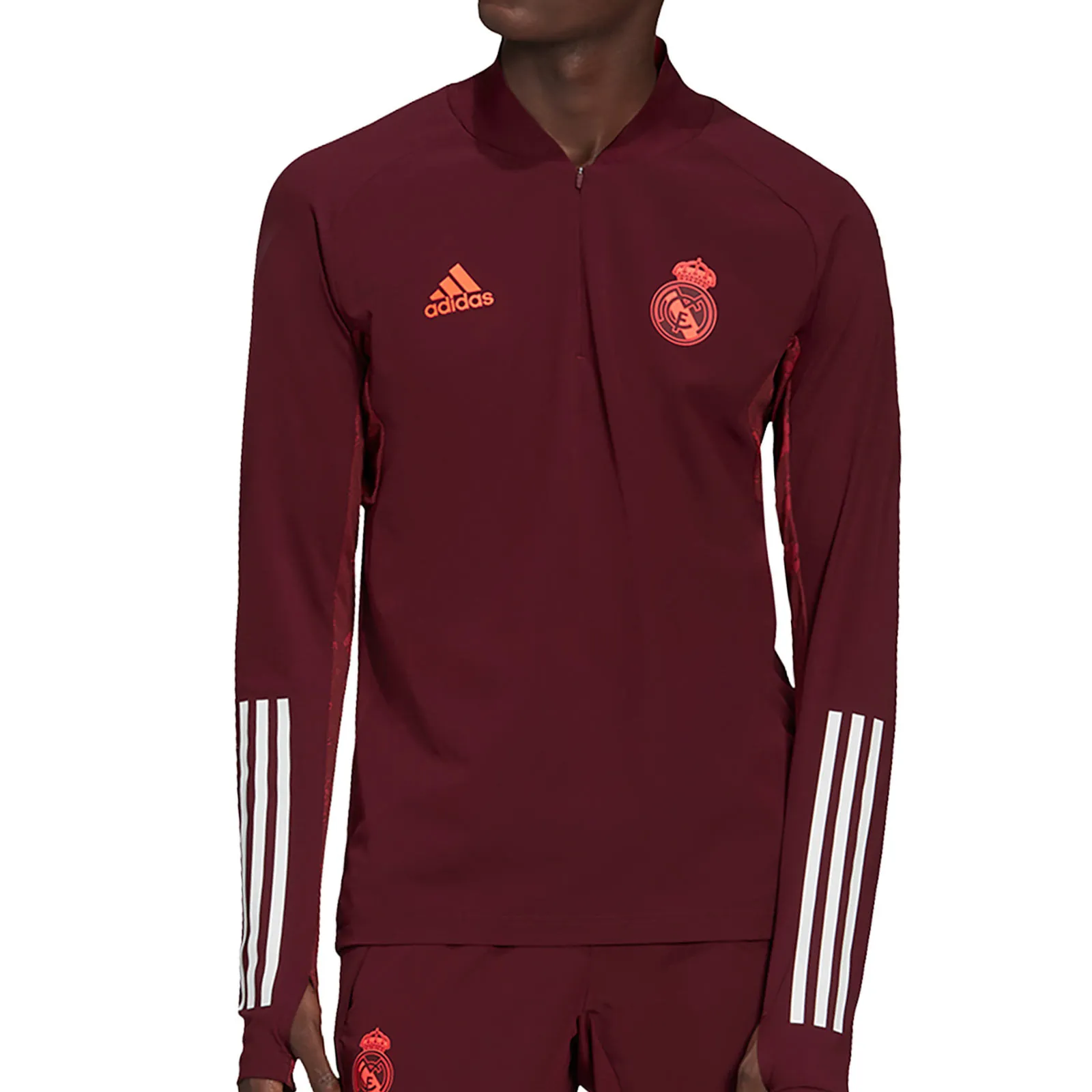 Sudadera adidas Real Madrid entreno UCL 2020 2021