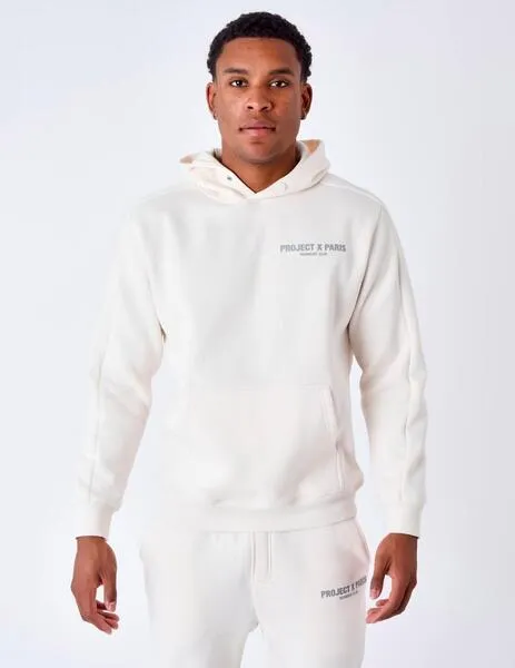 SUDADERA CAPUCHA 2422052  TIZA