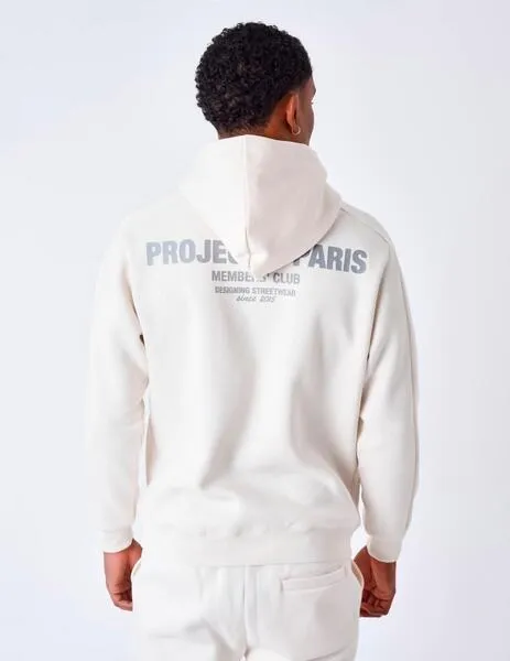 SUDADERA CAPUCHA 2422052  TIZA