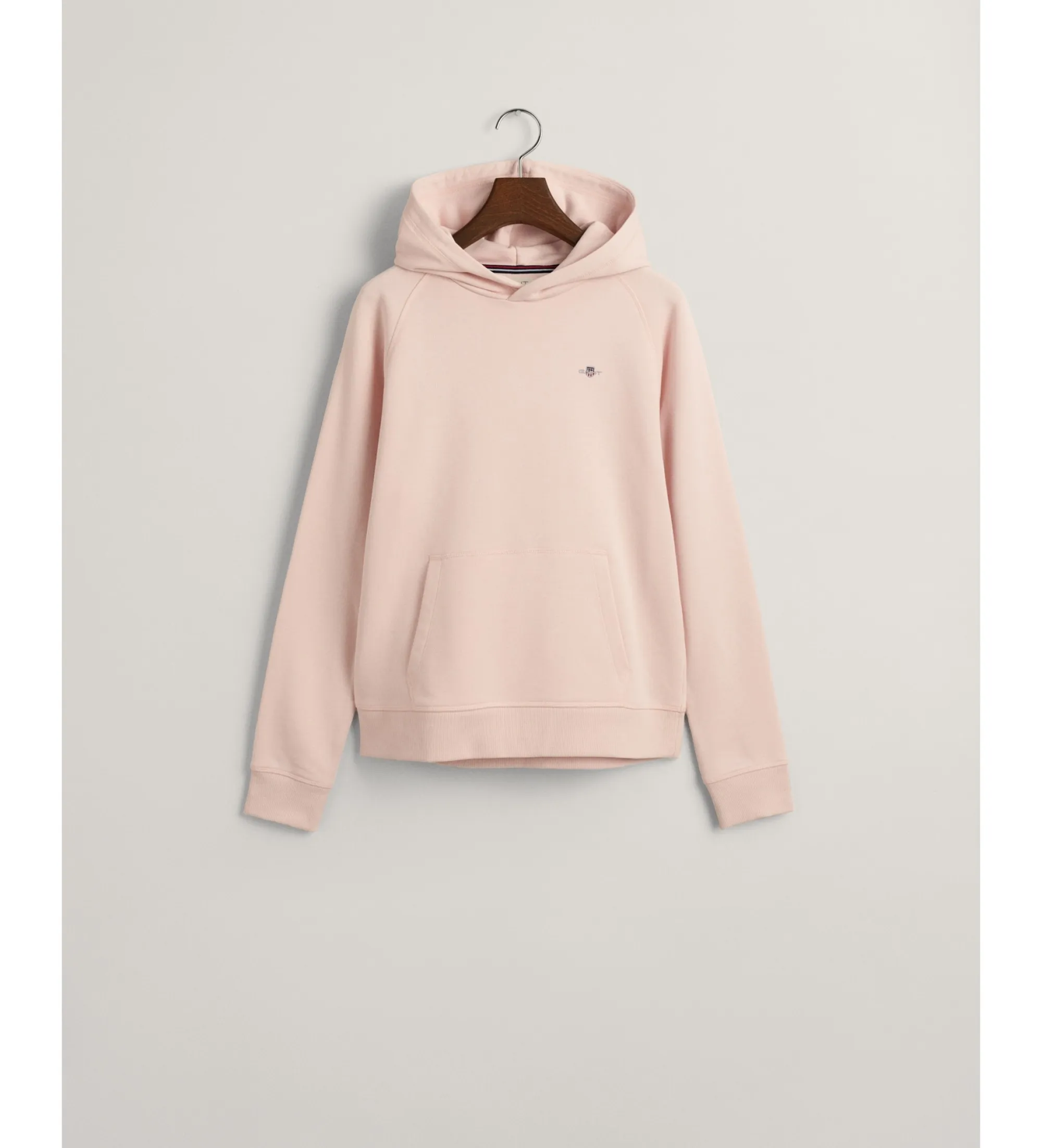 Sudadera con capucha Shield rosa