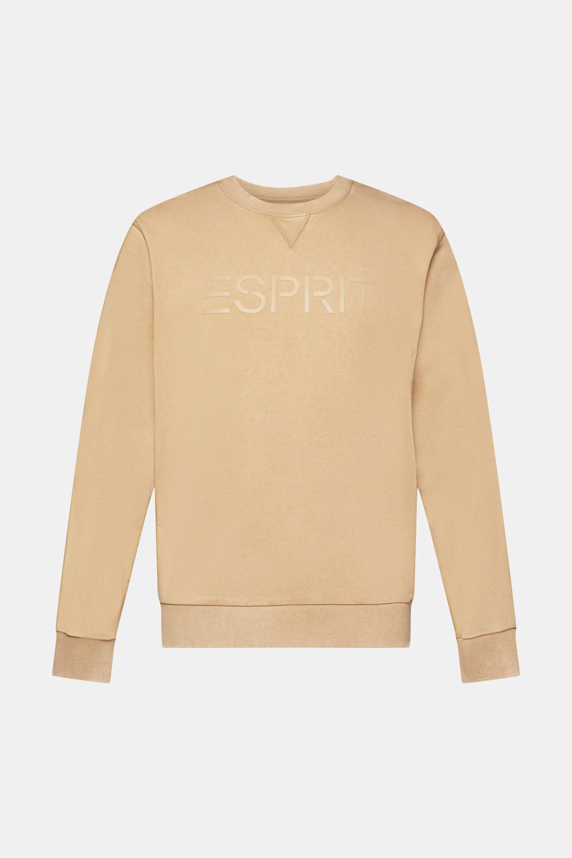 Sudadera con cuello redondo y logotipo estampado