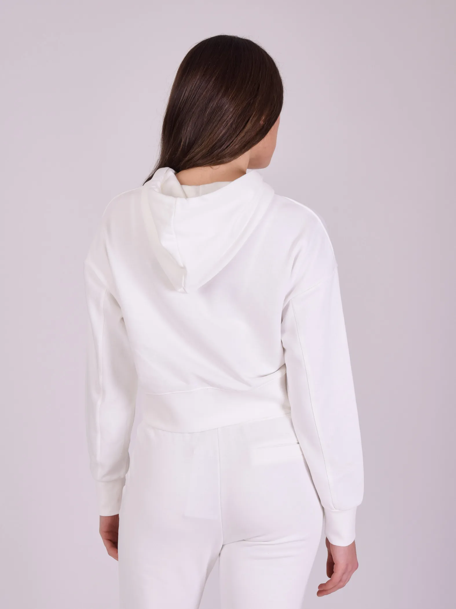 Sudadera con triple logotipo