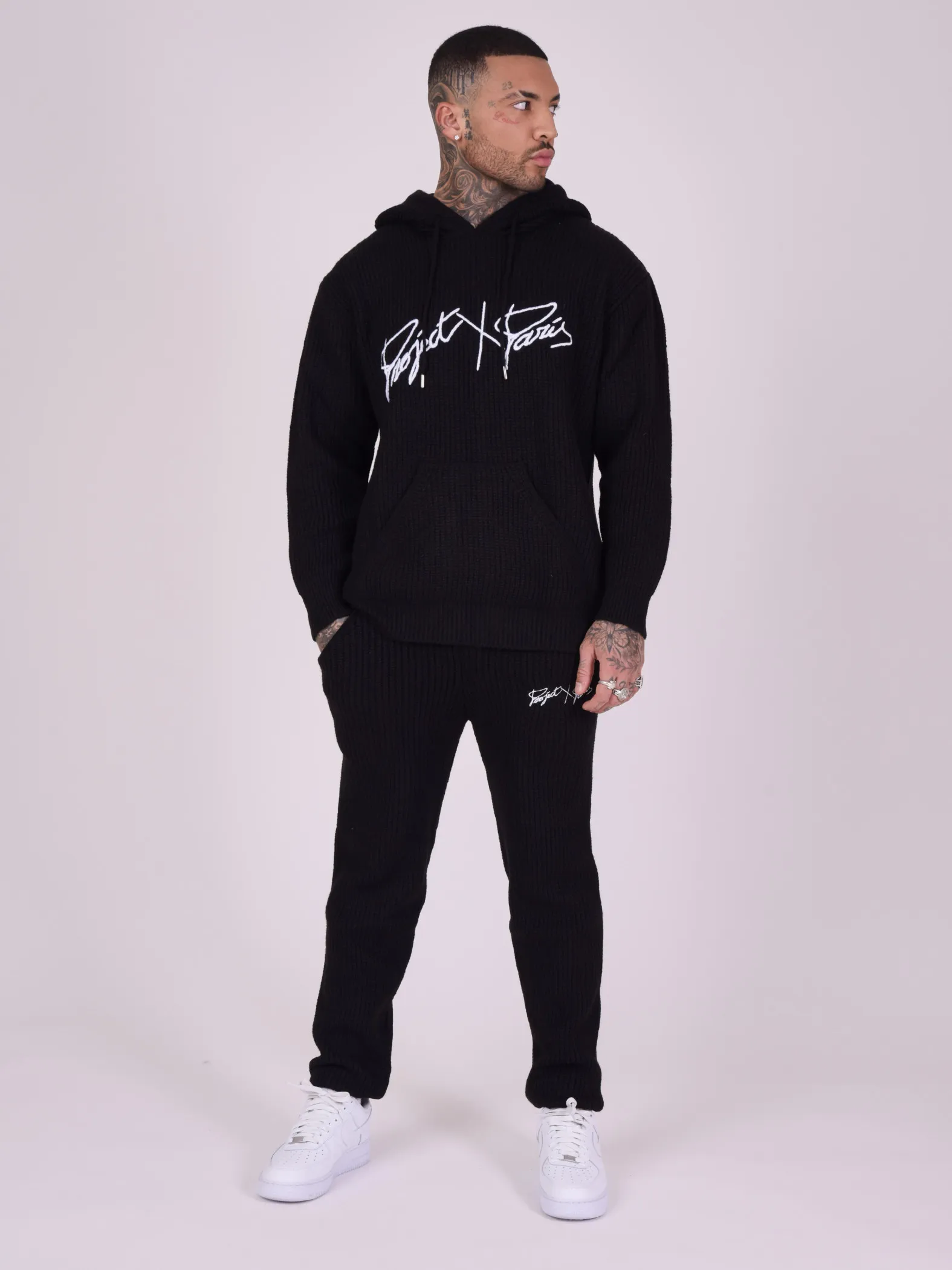 Sudadera de malla con capucha