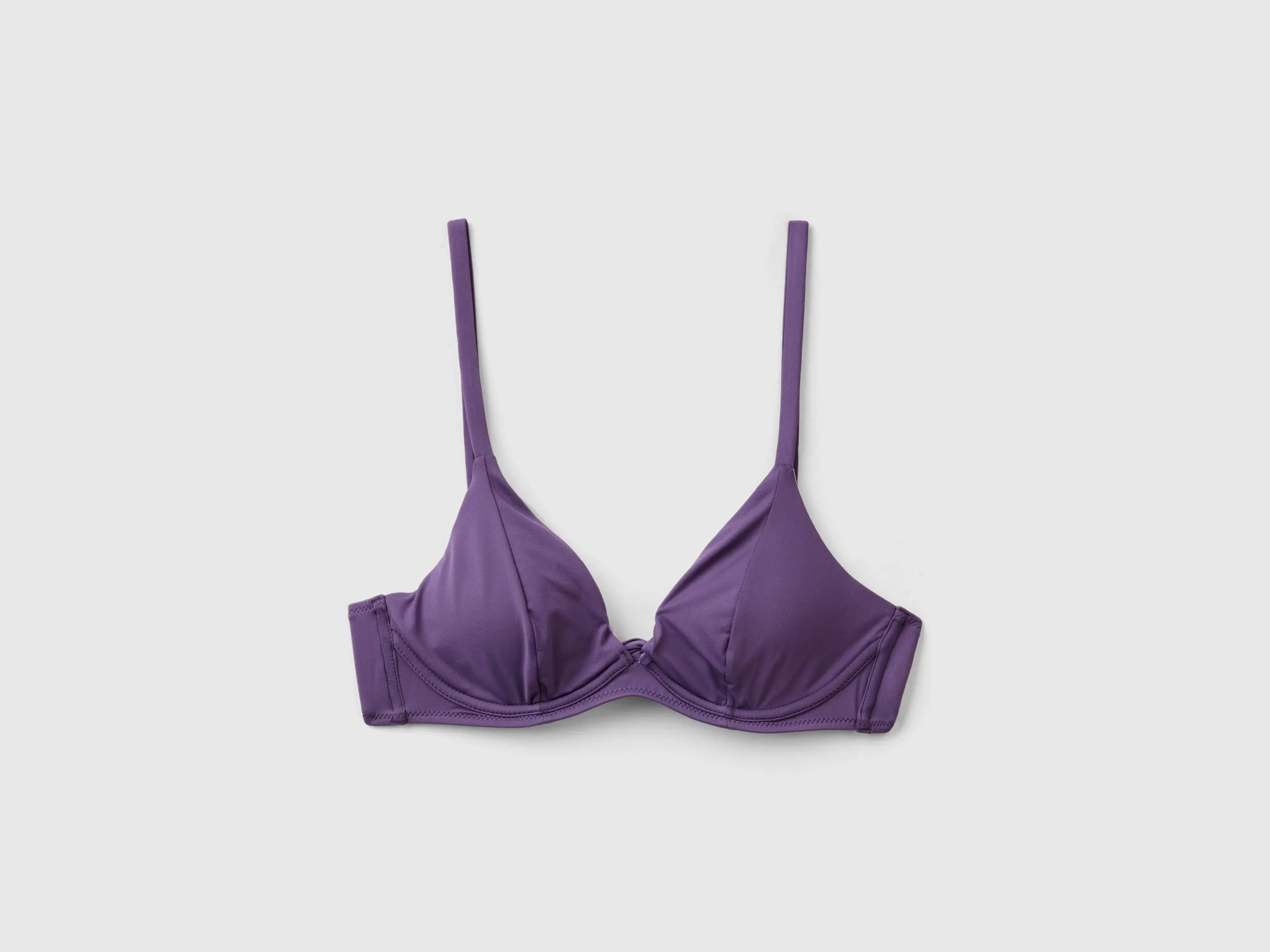 Sujetador de bikini de triángulo de ECONYL® con aros